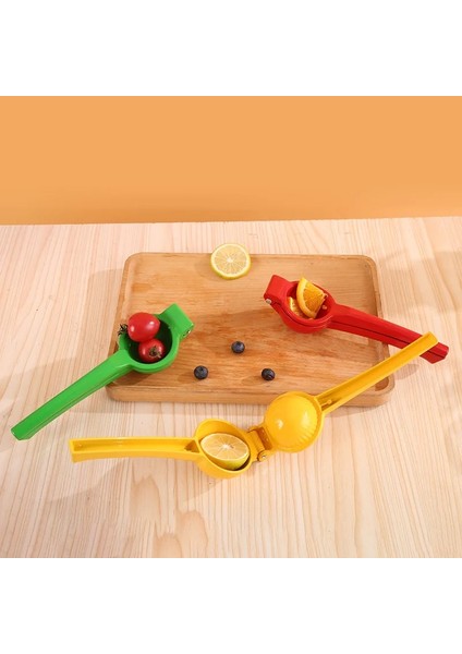 Yeşil Ev Manuel Limon Sıkacağı Alüminyum Alaşımlı El Preslenmiş Portakal Meyve Sıkacağı Taşınabilir Pratik Mutfak Aletleri Mini Blender (Yurt Dışından) fırsatları