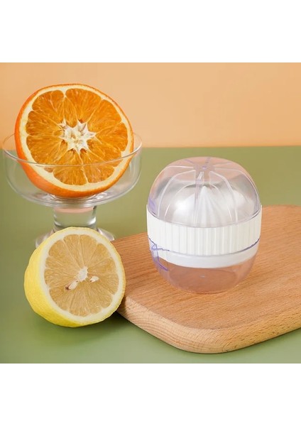 Beyaz 1 1pc Büyülü Yeni Ürünler Manuel Meyve Sıkacağı Çok Fonksiyonlu Manuel Limon Sıkacağı Çift Kalınlaştırıcı Sıkacağı Portakal Suyu Kitchentools (Yurt Dışından)