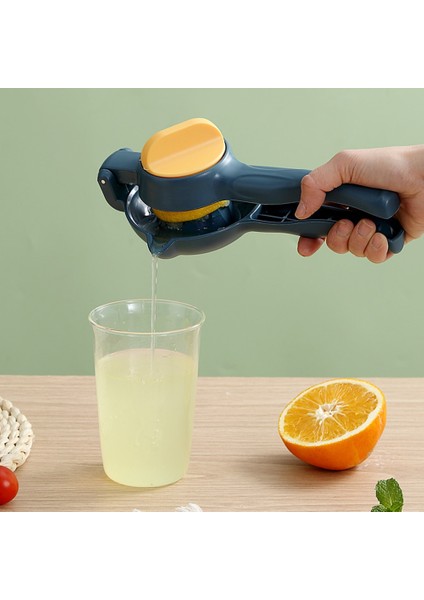 Sarı Ev Manuel Limon Sıkacağı El Basınçlı Sıkacağı Taşınabilir Pratik Mutfak Meyve Aracı Mini Blender Portakal Sıkacağı Işçilikten Tasarruf Edin (Yurt Dışından) fiyatları