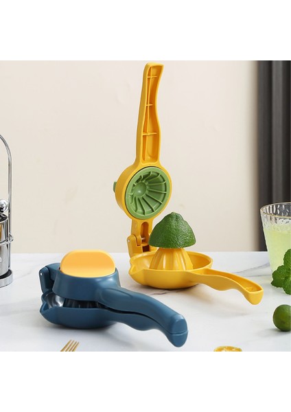Sarı Ev Manuel Limon Sıkacağı El Basınçlı Sıkacağı Taşınabilir Pratik Mutfak Meyve Aracı Mini Blender Portakal Sıkacağı Işçilikten Tasarruf Edin (Yurt Dışından) fırsatları