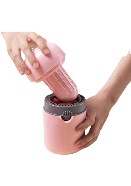 Beyaz Manuel Meyve Sıkacağı Bardağı Taşınabilir Çeşitli Meyve Ev Mutfak Aksesuarları Portakal Limon Sıkacağı Cüruf Suyu Ayırma Sıkacağı (Yurt Dışından) fırsatları