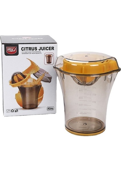 Stil 1 Manuel Taşınabilir Narenciye Sıkacağı Mutfak Aletleri Plastik Portakal Limon Sıkacağı Çok Fonksiyonlu Meyve Sıkacağı Makinesi Mutfak Aksesuarları (Yurt Dışından)