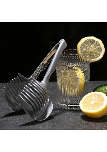 Limon Dilimleyici 1 Pc Limon Kesici Mutfak Paslanmaz Çelik Limon Dilimleyici Öğütücüler Ev Çok Fonksiyonlu Limon Kesici Patates Limon Kesmek Için (Yurt Dışından) indirimleri