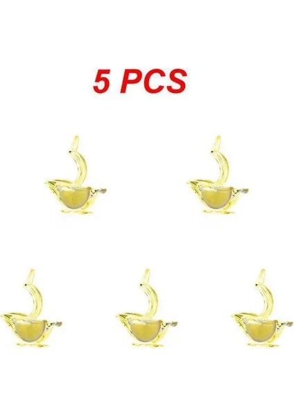 Sarı 5 Adet 5/8/10 Adet Dayanıklı Alet Uygun Güvenlik Akrilik Moda Pratik Ev Aşınmaya Dayanıklı Meyve Basit Limon Tutam Mutfak (Yurt Dışından)