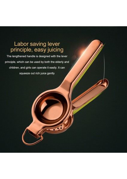 A2 Limon Sıkacağı Paslanmaz Çelik Ergonomik Ultra Uzun Saplı El Sıkacağı, Mutfak Için Kaldırma Halkası ile (Yurt Dışından) indirimleri