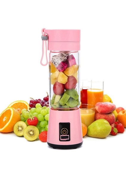 Yeşil 1 Adet Taşınabilir Elektrikli Meyve Sıkacağı, Mini Çok Fonksiyonlu Meyve Sıkacağı Bardağı (Yurt Dışından) fiyatları