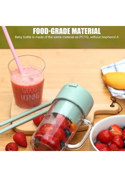 Yeşil Elektrikli Narenciye Sıkacağı Bardağı Mini Seyahat Meyve Sıkacağı Blender Şarj Edilebilir Meyve Sıkacağı Bardağı Meyve Mikser Makinesi Meyve Mikser Makinesi Turuncu (Yurt Dışından)