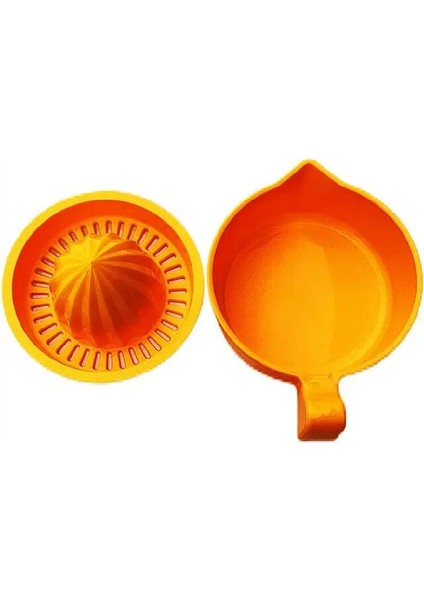 Sarı Meyve Sıkacağı Unisex Dayanıklı Yüksek Kaliteli Suyu Sıkın Taşınabilir Her Zaman Meyve Sıkın Manuel Meyve Sıkacağı Sebze Araçları Pp Limon (Yurt Dışından)
