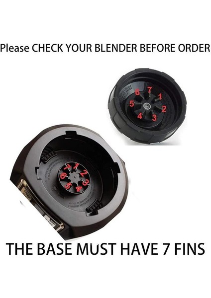 Açık Yeşil Ad-7 Yüzgeçleri Çıkarıcı Bıçakları Yıkayıcı Kauçuk Nutri Ninja Auto BL480 Blender Yedek Parçalar (Yurt Dışından) indirimleri
