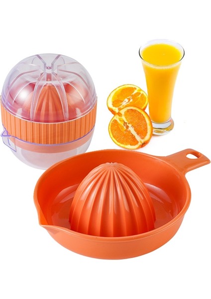 Beyaz Kapaksız El Sıkacağı Narenciye Portakal Sıkacağı Manuel Kapak Döndürme Basın Raybası Limon Kireç Greyfurt Için Süzgeç ve Konteyner Araçları ile (Yurt Dışından) fiyatları