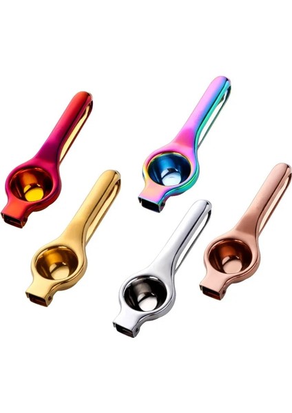 D Manuel Limon Sıkacağı Paslanmaz Çelik Meyve Sıkacağı Mini Ev Nar Portakal Suyu Sıkma Limon Klipsi (Yurt Dışından) modelleri