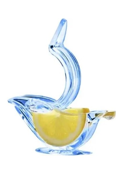 Mavi Meyve Taşınabilir Kullanışlı Sıkacağı Dayanıklı Güvenlik Limon Tutam Mutfak Aracı Aşınmaya Dayanıklı Basit Akrilik Moda Ev (Yurt Dışından)