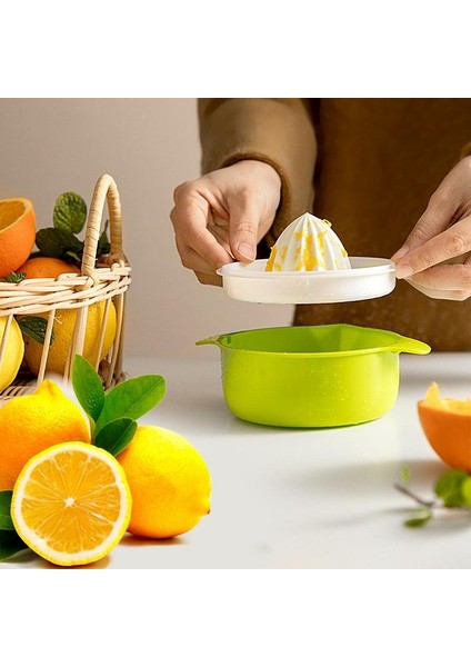 Mavi Manuel Taşınabilir Narenciye Sıkacağı Mutfak Gereçleri Plastik Portakal Limon Sıkacağı Çok Fonksiyonlu Meyve Sıkacağı Makinesi Mutfak Aksesuarları (Yurt Dışından) fırsatları