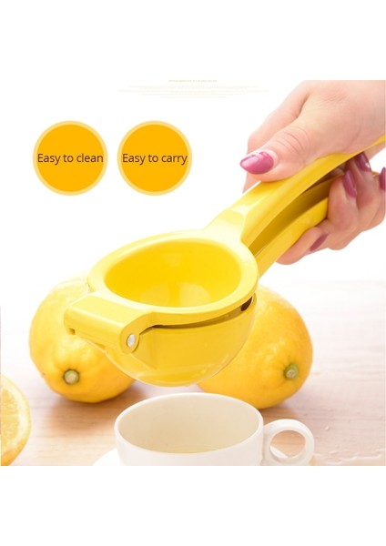 Sarı Taşınabilir Manuel Limon Sıkacağı Alüminyum Alaşımlı El Preslenmiş Portakal Meyve Sıkacağı Ev Mutfak Aletleri Mini Blender Limon Sıkacağı (Yurt Dışından) modelleri