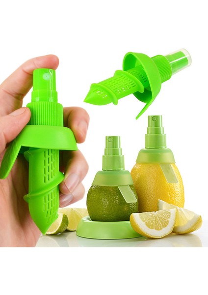 Yeşil 2 Adet/takım Limon Püskürtücü Mutfak Aletleri Portakal Suyu Narenciye Sprey Manuel Meyve Sıkacağı Limon Sıkacağı Mutfak Gereçleri (Yurt Dışından) fırsatları