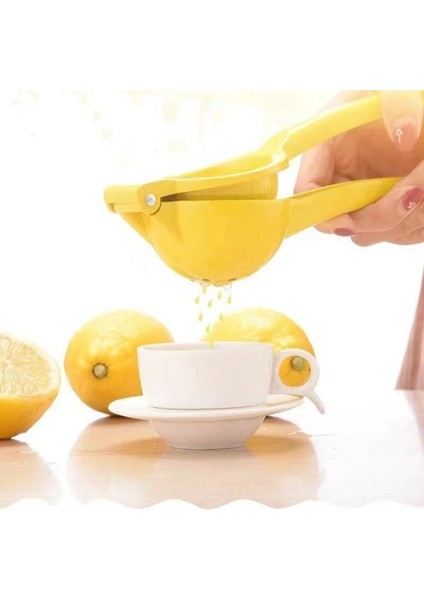 Sarı Ev Manuel Limon Sıkacağı Alüminyum Alaşımlı El Preslenmiş Portakal Meyve Sıkacağı Taşınabilir Pratik Mutfak Aletleri Mini Blender (Yurt Dışından) fırsatları