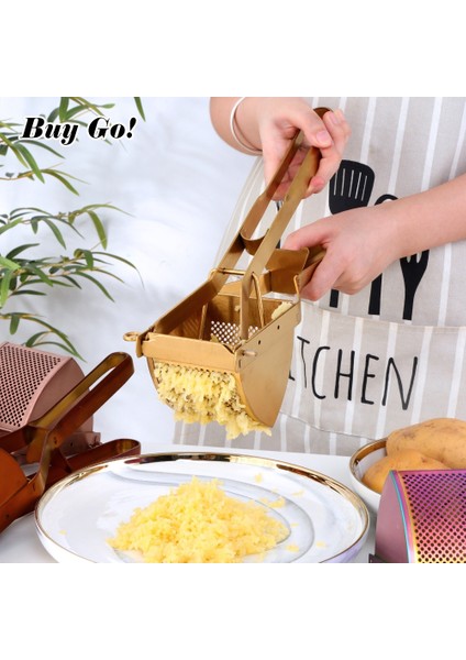 Gümüş A 1xstainless Çelik Manuel Meyve Nar Sıkacağı Portakal Limon Sıkacağı El Basın Mutfak Aletleri Patates Ezici Ricer Maker Aracı (Yurt Dışından) indirimleri