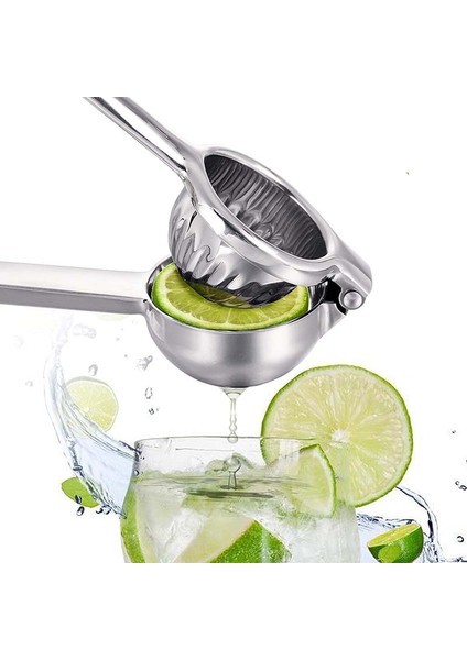Küçük Siyah Manuel Paslanmaz Çelik Limon Sıkacağı Narenciye Sıkacağı Kireç Sıkacağı Mutfak Bar Aracı - Bakır / Altın / Gümüş Rengi (Yurt Dışından) fiyatları