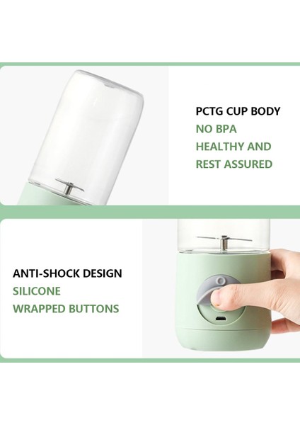 Beyaz Meyve Sıkacağı Kablosuz El 400 ml Meyve Suyu Sıkacağı Şarj Edilebilir Elektrikli Mutfak Sıkacağı Beyaz (Yurt Dışından) fırsatları