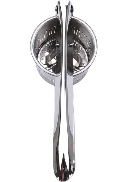 Gümüş Patates Ezici Ricers Mutfak Pişirme Araçları Paslanmaz Çelik Basınçlı Çamur Püresi Sebze Meyve Basın Makinesi Sarımsak Baskı Makinesi (Yurt Dışından) fırsatları