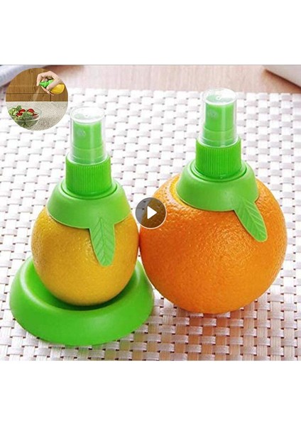 Büyük Limon Püskürtücü Meyve Suyu Narenciye Sprey Sis Turuncu Meyve Sıkacağı Püskürtücü Salata Taze Lezzet Pişirme Alet Mutfak Aletleri (Yurt Dışından)