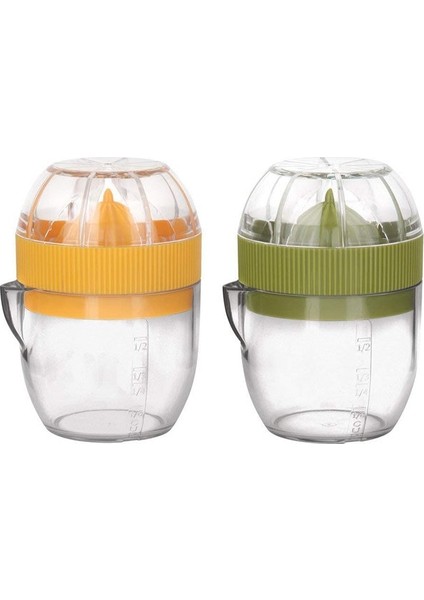 Yeşil Manuel Limon Portakal Sıkacağı Basın Bardak Limon Sıkacağı Kapaklı Plastik Mutfak Narenciye Sıkacağı Dekantör Ağzı ile Meyve Aksesuarları (Yurt Dışından) indirimleri
