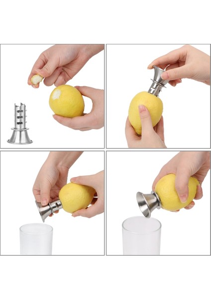 1 Adet El Sıkacağı Suyu Sıkmak Limon Dökücü Vida Elle Portakal Limon Narenciye Meyve Aracı Paslanmaz Çelik (Yurt Dışından) modelleri