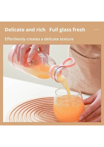 Beyaz Taşınabilir Blender Sıkacağı Şişe Mikser Elektrikli USB Şarj Mini Meyve Süt Karıştırıcılar Meyve Sıkacağı Bardağı Blender Milkshake Suyu Yapımcısı Makinesi (Yurt Dışından)
