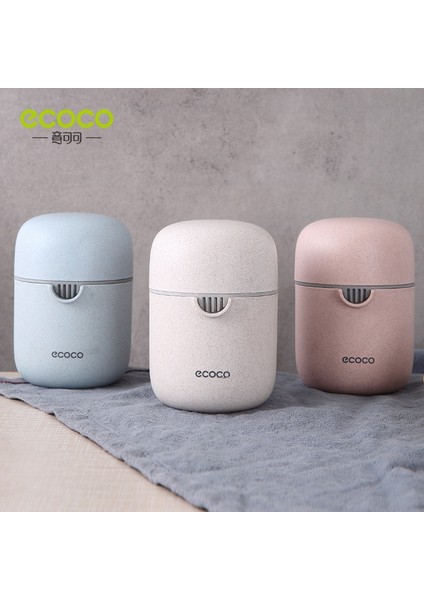 Mavi Ecoco Manuel Taşınabilir Narenciye Sıkacağı Kapaklı Mutfak Aletleri Portakal Limon Sıkacağı Dekantör Ağzı ile Çok Fonksiyonlu Mutfak Aksesuarı (Yurt Dışından) indirimleri