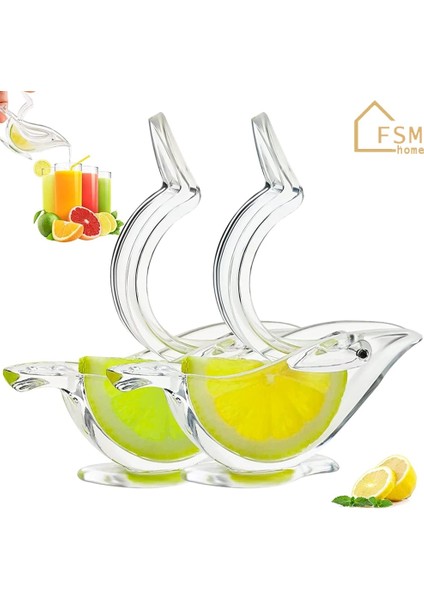 1 Adet Akrilik Limon Suyu Basın Manuel Küçük Meyve Sıkacağı Kuş Şekli Limon Klip Sıkacağı Portakal Sıkacağı Makinesi Mutfak Gereçleri (Yurt Dışından) fiyatları