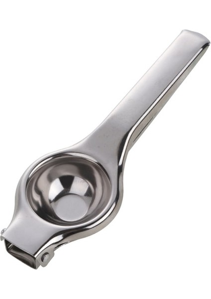 1 Adet SILVER-SUS410 1 Adet Paslanmaz Çelik Manuel Sıkacağı Ev Limon Klip Yaratıcı Portakal Sıkacağı Sıkacağı Meyve El Presleme Mutfak Aksesuarları (Yurt Dışından)