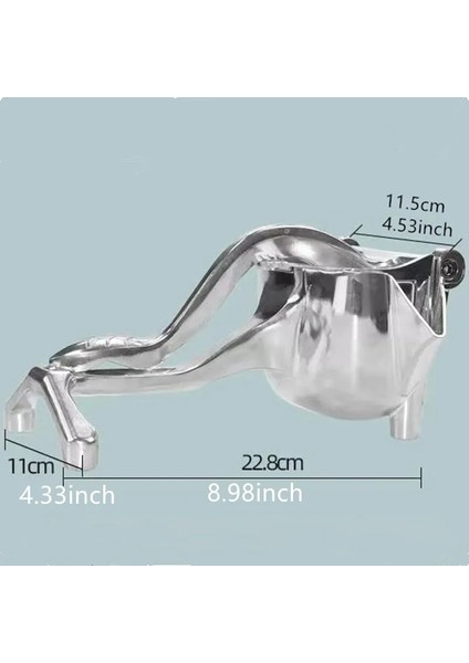 100 Torbalı Meyve Sıkacağı Büyük Manuel Meyve Narenciye Sıkacağı 100PCS Çay Poşetleri ile Ağır Hizmet Tek Pres Alüminyum Limon Sıkacağı Limon Portakal Suyu (Yurt Dışından) modelleri