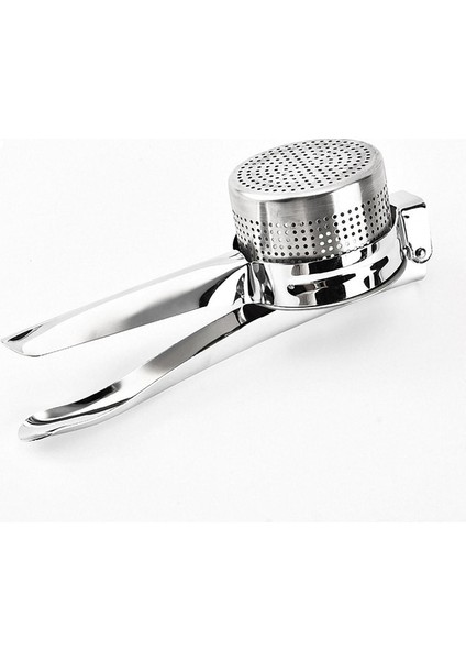 Gümüş Paslanmaz Çelik Meyve Sebze Baskı Sıkacağı Sıkacağı Patates Sıkacağı Ezici Sarımsak Baskı Makinesi Mutfak Pişirme Araçları (Yurt Dışından)