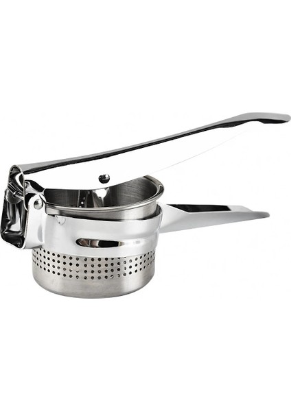 Gümüş Paslanmaz Çelik Meyve Sebze Baskı Sıkacağı Sıkacağı Patates Sıkacağı Ezici Sarımsak Baskı Makinesi Mutfak Pişirme Araçları (Yurt Dışından) fırsatları