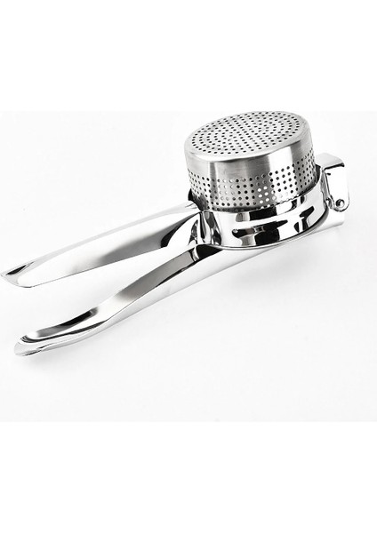 Gümüş Paslanmaz Çelik Meyve Sebze Baskı Sıkacağı Sıkacağı Patates Sıkacağı Ezici Sarımsak Baskı Makinesi Mutfak Pişirme Araçları (Yurt Dışından) indirimleri