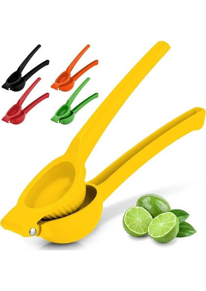 Sarı (S) 1 Adet Narenciye Sıkacağı Manuel Meyve Sıkacağı Metal Kireç Sıkacağı Sıkacağı Meyve Portakal Limon Mutfak Aracı Aksesuarları (Yurt Dışından)