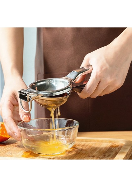 Altın Manuel Paslanmaz Çelik Limon Sıkacağı Çok Fonksiyonlu Narenciye Sıkacağı Makinesi Asılabilir Meyve Sıkacağı Portakal Çırpıcı Mutfak Malzemeleri (Yurt Dışından) fiyatları