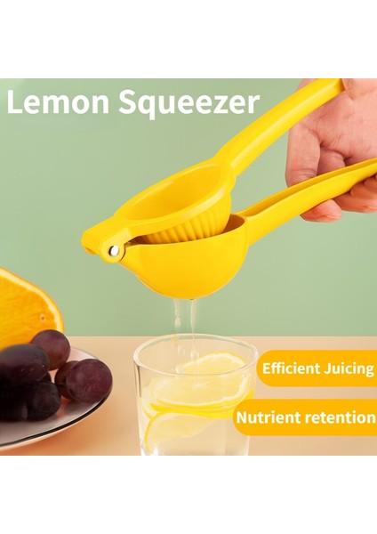 Yeşil Ev Manuel Limon Sıkacağı Alüminyum Alaşımlı El Preslenmiş Portakal Meyve Sıkacağı Taşınabilir Pratik Mutfak Aletleri Mini Blender (Yurt Dışından) fırsatları