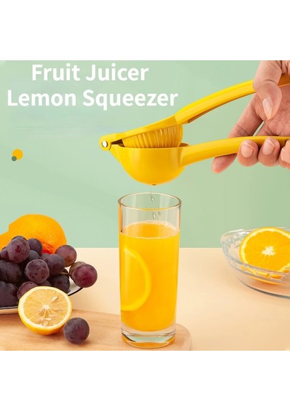 Yeşil Ev Manuel Limon Sıkacağı Alüminyum Alaşımlı El Preslenmiş Portakal Meyve Sıkacağı Taşınabilir Pratik Mutfak Aletleri Mini Blender (Yurt Dışından) indirimleri