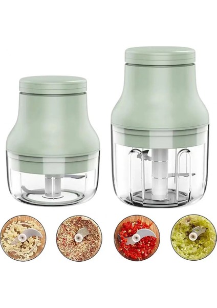 250 ml 100/250 ml Zencefil Ezici Kaymaz Taban Şarj Edilebilir Abs Mini Elektrikli Sarımsak Kıyıcı Sebze Kırıcı Aracı Mutfak Malzemeleri (Yurt Dışından) fırsatları