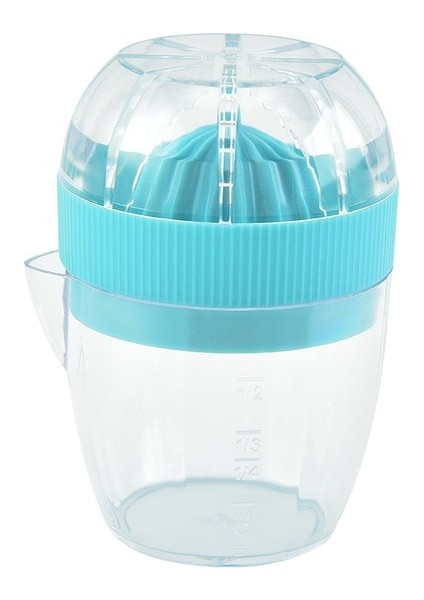 Mavi Limon Sıkacağı Kapaklı Plastik Manuel Limon Sıkacağı Portakal Basın Kupası Narenciye Sıkacağı Dekantör Ağzı Meyve Araçları Mutfak Aksesuarları (Yurt Dışından)
