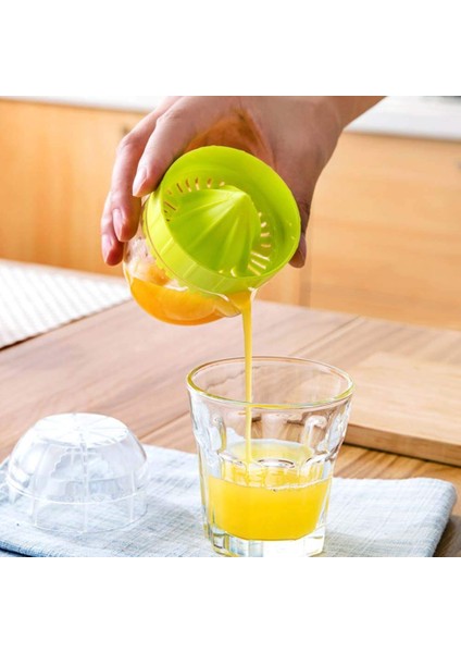 Mavi Limon Sıkacağı Kapaklı Plastik Manuel Limon Sıkacağı Portakal Basın Kupası Narenciye Sıkacağı Dekantör Ağzı Meyve Araçları Mutfak Aksesuarları (Yurt Dışından) fırsatları
