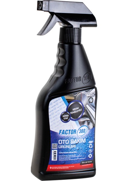 FACTOR360 Krom Temizleyici 500 ml