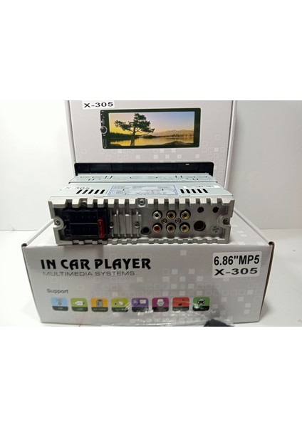 Ekranlı Teyp – 6,86″ Bluetooth, Usb, Aux, Sd Card – For-X X-305 – Park Kamerası modelleri