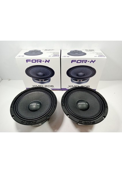 16CM Midrange – For-X 300W 150RMS Midrange Hoparlör – For-X XMD-206 Prof Midrange