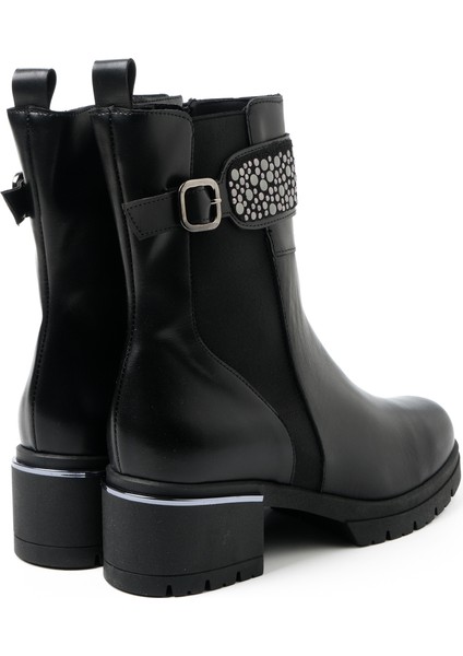 Kadın Bot 4H4909PM Comart 4909 Nairobi Pelle Nero fırsatları