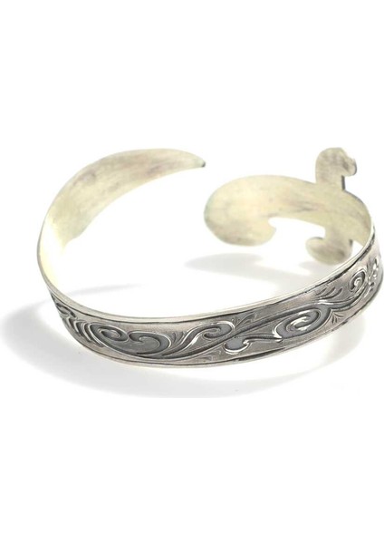 925 Ayar Gümüş İşlemeli Bilezik modelleri