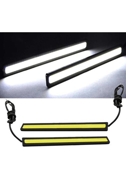 Gündüz Ledi Gündüz Farı LED Sis Farı - Su Geçirmez 17 cm 2 Adet