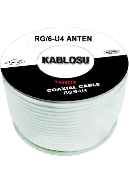 100 Metre Uydu Anten Kablosu Tv Kablosu
