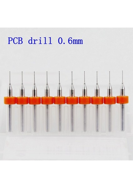 200MM 0.3-1.2mm 10 Adet/karbür Mikro Matkap Uçları Cnc Pcb Matkap Ucu Seti (Yurt Dışından) fiyatları